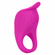 Silicone Rechargeable Teasing Enhancer Cock Ring Pink One Size Silicone