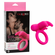 Silicone Rechargeable Triple Clit Flicker Cock Ring Purple One Size Silicone Remote
