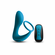 Slingshot II Rechargeable Silicone Cock Ring & Prostate Plug with Remote Teal 4.7" Silicone Remote