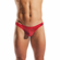 Snug Pouch Mesh Thong Rose