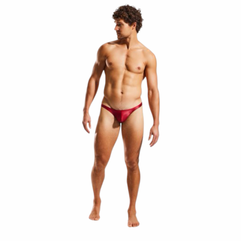 Snug Pouch Swim Thong Ruby