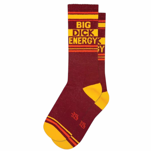 Socks - Big Dick Energy Crew Rust Crew