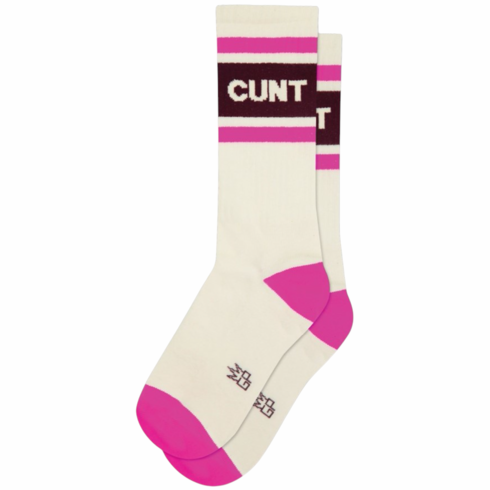 Socks - Cunt Crew White/Pink