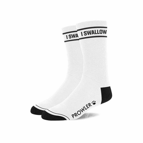 Socks - I Swallow White/Black Gym