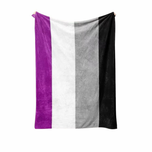 Soft Plush Blanket Asexual 56" x 80"
