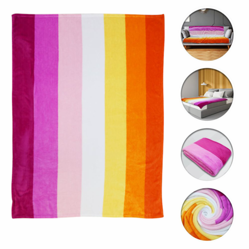 Soft Plush Blanket Sunset Lesbian 56" x 80"
