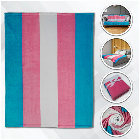 Soft Plush Blanket Trans 56" x 80"