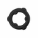 Spinner Single Silicone Cock Ring Black One Size Silicone