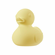 Splash Silicone Rechargeable Vibrator Yellow 3" Silicone