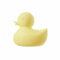 Splash Silicone Rechargeable Vibrator Yellow 3" Silicone