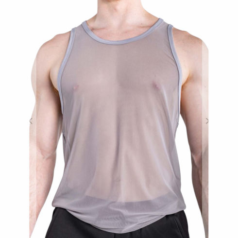 Sport Echo Tank Top Gray