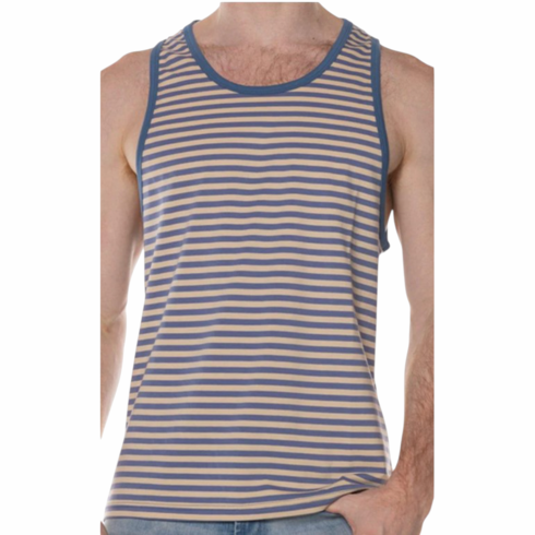 Sport Nautilus Tank Top Cream/Blue
