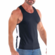 Sport Race Point Tank Top Black/White
