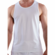 Sport Race Point Tank Top Pure White