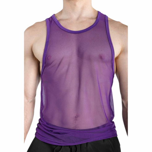 Sport Trawler Tank Top Purple
