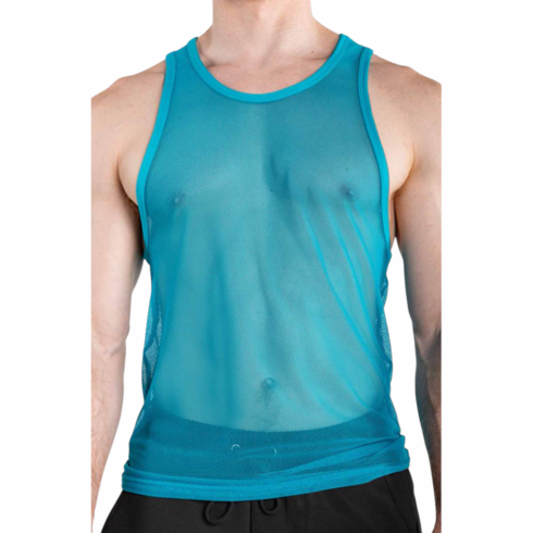 Sport Trawler Tank Top Turquoise