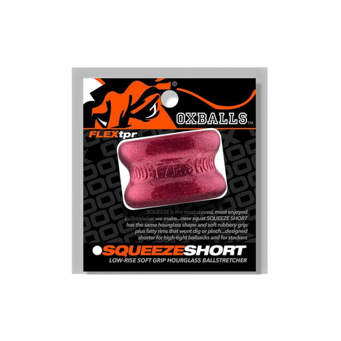 Squeeze Short Ballstretcher Cherry Lips One Size TPE/TPR/ABS