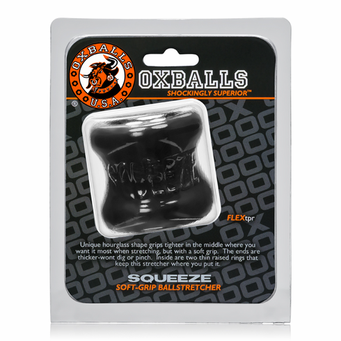 Squeeze Soft-Grip Ballstretcher Black One Size TPE/TPR/ABS