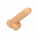 Squirting Fuck Stick Rechargeable Silicone Realistic Dildo Beige 6.5" Silicone
