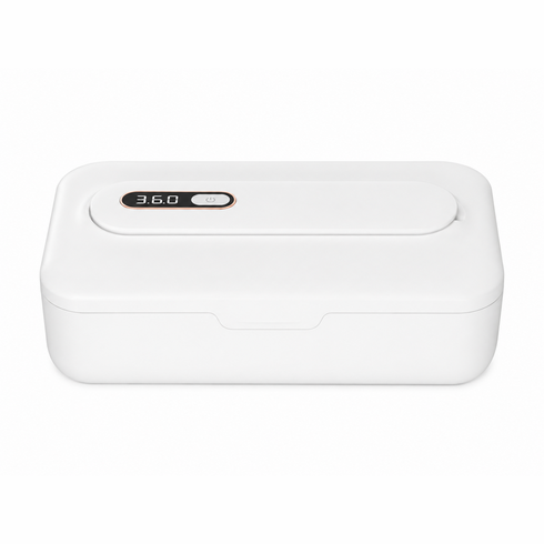 Sterile Storage Box with UV Light Pink 8.5"