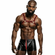 Stretchy Fabric Shorts With Red Color Zipper Front Black