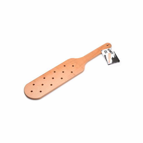 Strict Wooden Paddle Tan 17.75" Wood