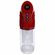StrokeMate Multi-Function Rechargeable Masturbator Metallic Red 7.8" TPE/TPR/ABS