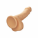Studs Dual Density Dildo Beige 6.2" Silicone