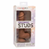 Studs Dual Density Dildo Brown 5" Silicone