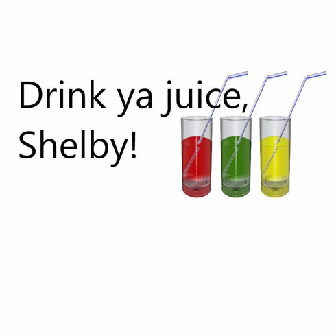 T-Shirts - Drink Ya Juice White