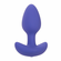 Tapered Probe Rechargeable Silicone  Anal Plug Purple 3.25" Silicone App