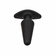 Tapered Rechargeable Silicone Probe Black 4.5" Silicone