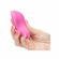 Teases Rechargeable Silicone Massager Pink 3.25" Silicone