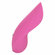 Teases Rechargeable Silicone Massager Pink 3.25" Silicone