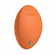 Temp Heating and Cooling Rechargeable Silicone Lay-on Vibrator Tangerine 3.8" Silicone
