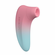 Tenera 2 Rechargeable Silicone Clitoral Suction Stimulator Pink/Blue 5.9" Silicone App