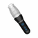 The Male Rose Gawk Pro Rechargeable Thrusting Rotating Masturbator Clear/Black 3.5" TPE/TPR/ABS