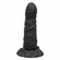 The Mummy Silicone Dildo Black 7.2" Silicone