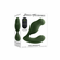 The Sergeant Rechargeable Silicone Prostate Vibrator with Remote Army Green 3" Silicone Remote
