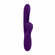 The Thrill Rechargeable Silicone Rabbit Vibrator  Purple 5.5" Silicone