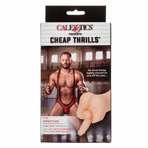 The Wrestler Stroker Beige 8.2" TPE/TPR/ABS