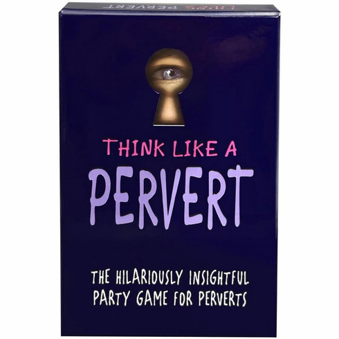 Think Like a Pervert Party Card Game