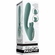 Thrust into Ecstasy Rechargeable Silicone Rabbit Vibrator Green 8.2" Silicone