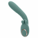 Thrust into Ecstasy Rechargeable Silicone Rabbit Vibrator Green 8.2" Silicone