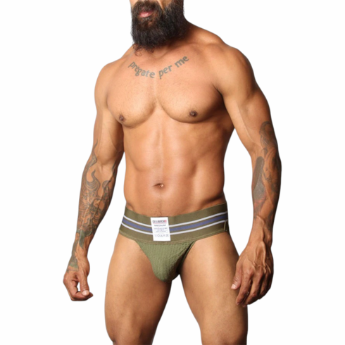 Tight End Jockstrap Army Green