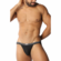 Tight End Swimmer Jockstrap Black
