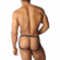 Tight End Swimmer Jockstrap Black