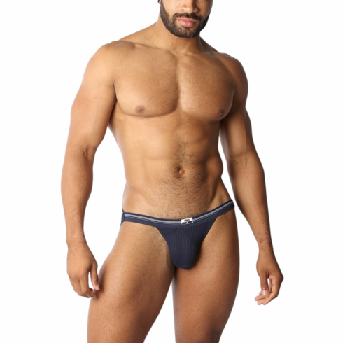 Tight End Swimmer Jockstrap Navy