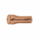 Tight Pussy Masturbator Brown 9" TPE/TPR/ABS