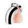 Total Submission Chastity Cock Cage Silver One Size Stainless Steel